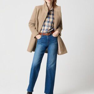 J.Crew City Coat in camel